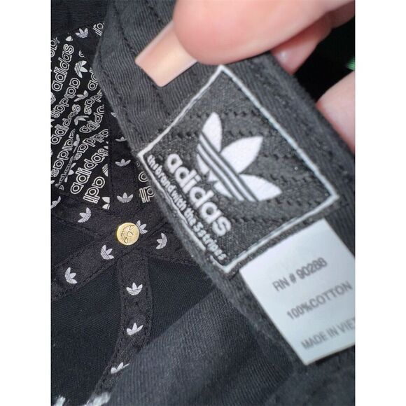 Adidas Originals Unisex Black Relaxed Mini Logo Cap Adjustable - Picture 3 of 11
